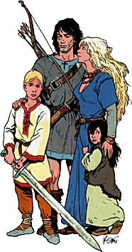 Thorgal et sa famille